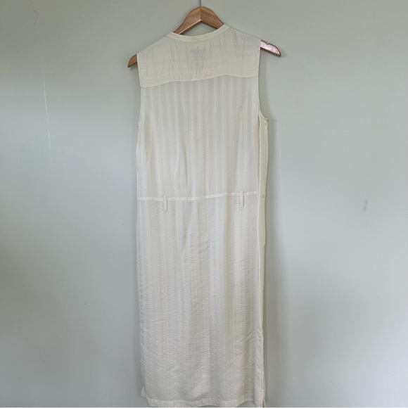 THEORY size 6 cream dress or tunic with pockets - Picture 2 of 6